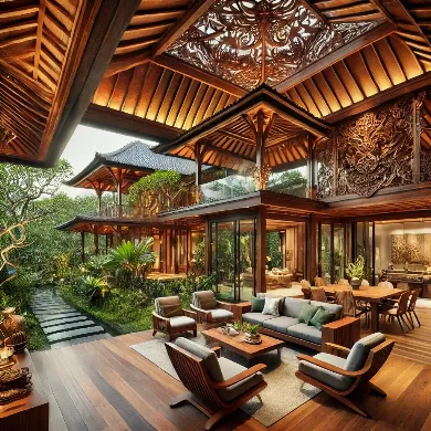 Desain Villa Kayu Raja Bali yang Dikagumi oleh Ridwan Kamil